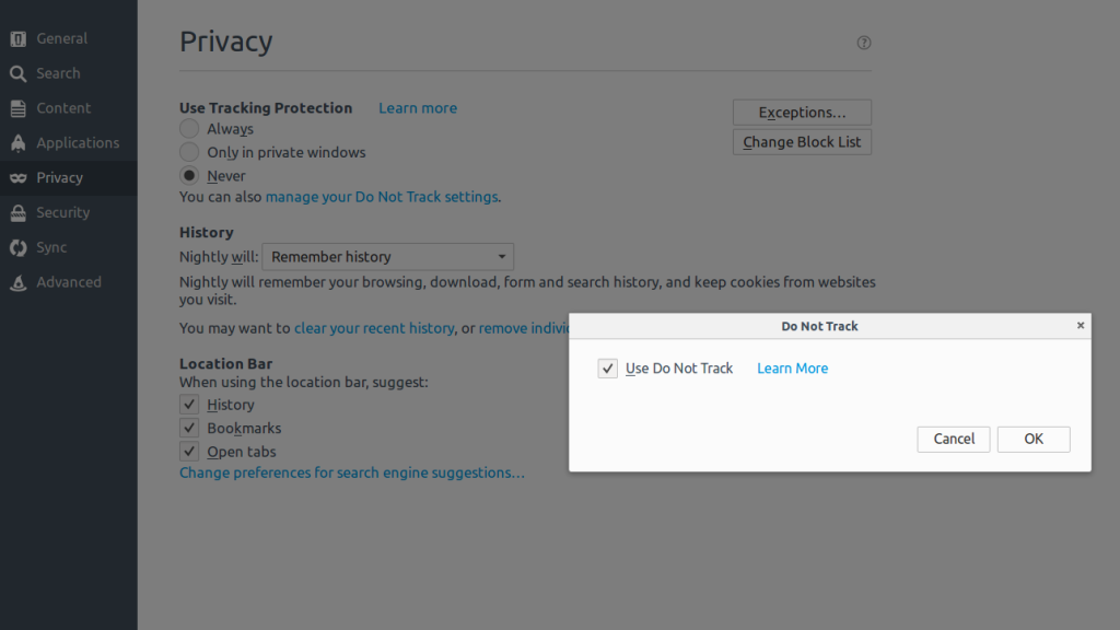 privacidad-firefox-nightly