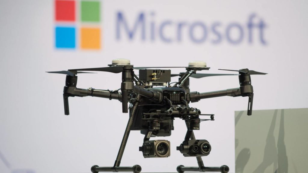 microsoft drones