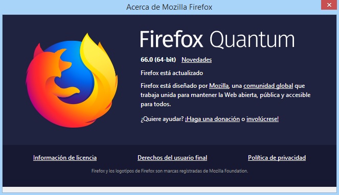 Firefox Quantum 66.0