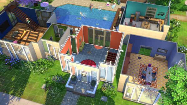 Los Sims 4 construccion