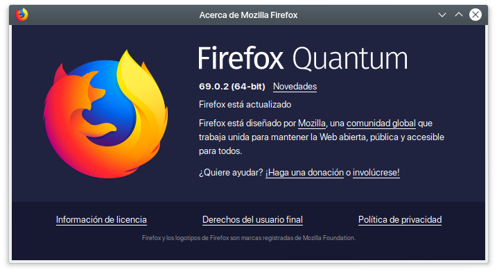 firefox quantum 69.0.2