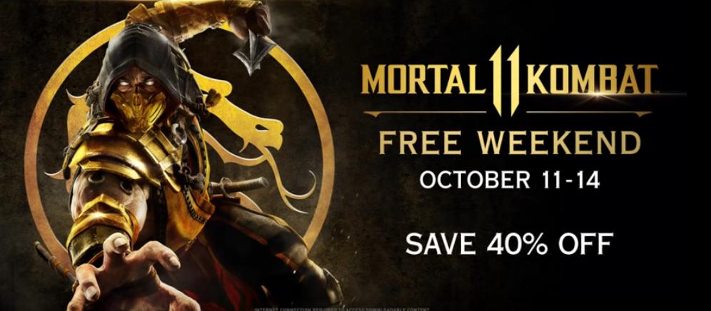 Mortal Kombat 11 gratis xbox one