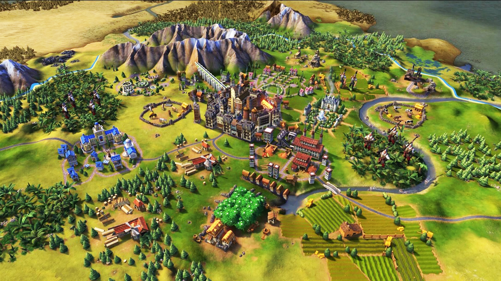 Civilization 6 mapa