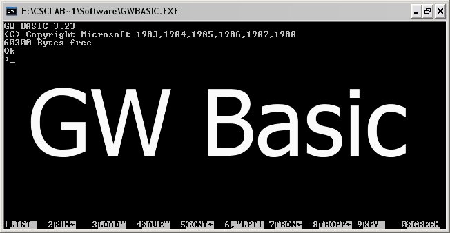 interprete GW-BASIC