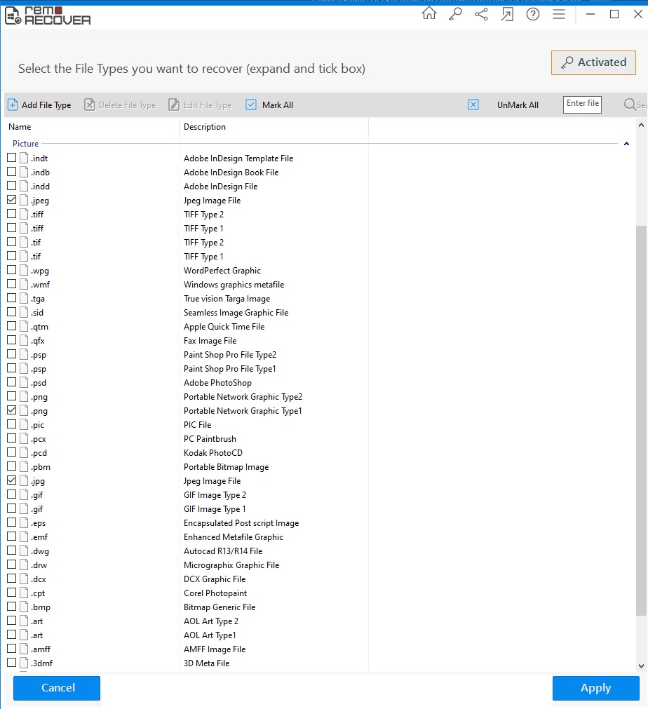 escanear 04 Remo Data Recovery 