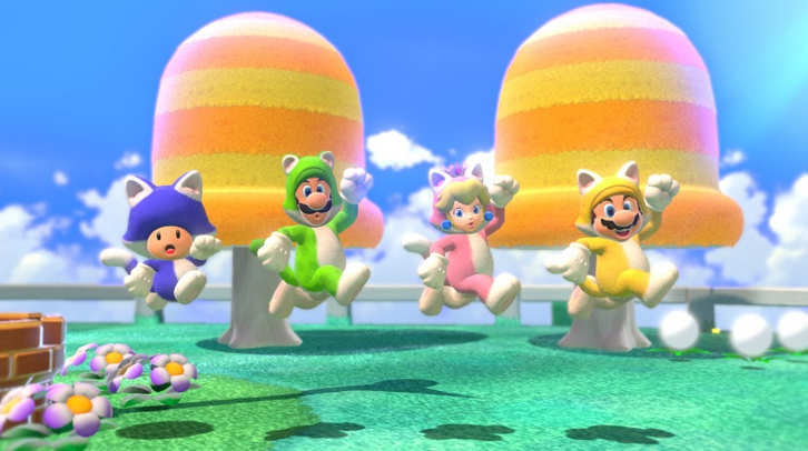 habilidades felinas super mario 3d world