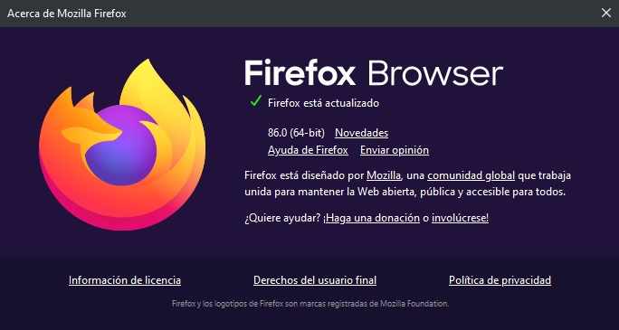 firefox browser 86