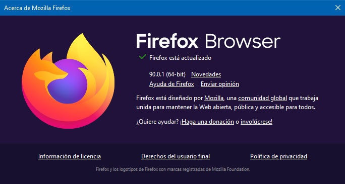 firefox browser 90.0.1