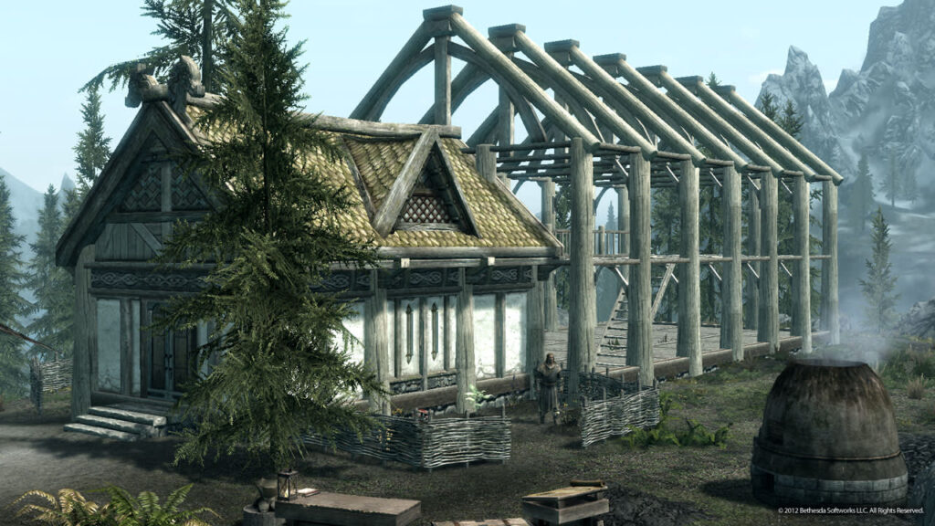 casas en The Elder Scrolls V