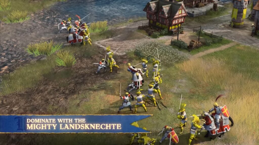 landsknechte age of empire iv