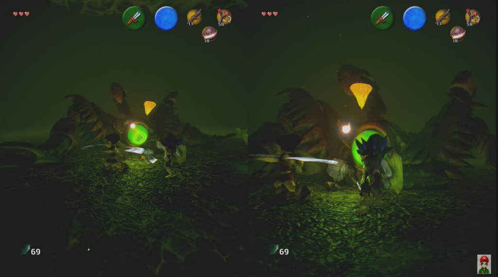 Ocarina of Time modo co-op