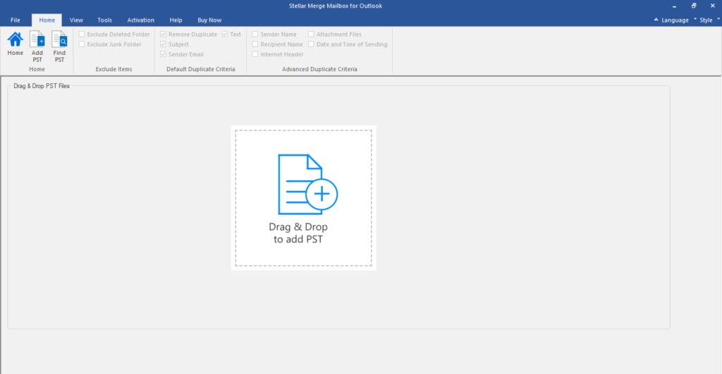 pasos para fusionar archivos de outlook