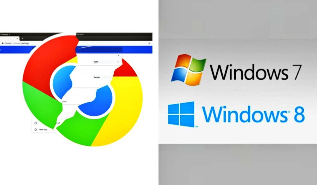 se acerca el final de google chrome para windows 7/8.1