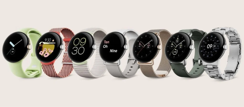 Google Pixel Watch colores