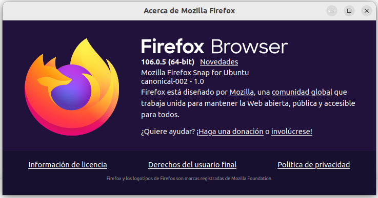 firefox snap soporta la mensajería nativa