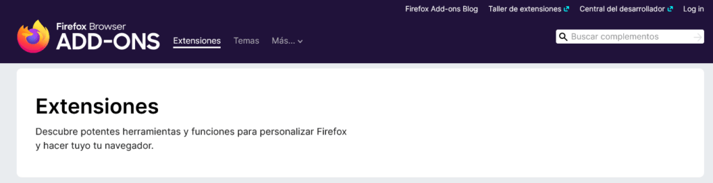 extensiones recomendables para redactar contenidos en firefox