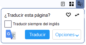 TWP - Translate Web Pages extension en firefox para traducir contenidos