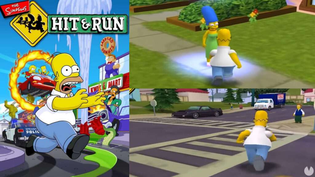 The Simpsons Hit and run se basó en un icónico juego de Nintendo 64